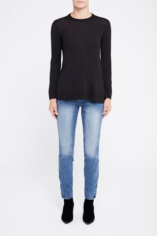 Pull en laine vierge Emporio Armani - Noir