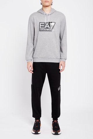 Sweat à capuche - Gris chiné 
