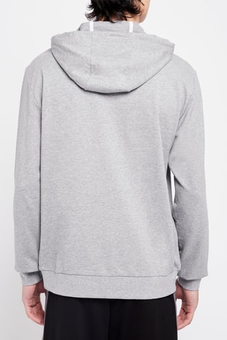 Sweat à capuche - Gris chiné 