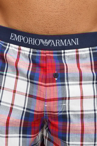 Caleçon - Rouge et bleu - Emporio Armani