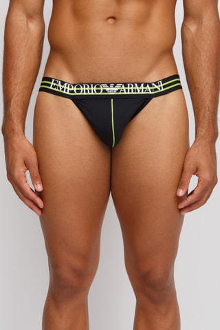 Slip ouvert - Noir - Emporio Armani