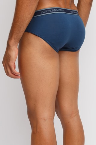 3 slips - Bleu - Emporio Armani
