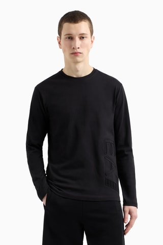 T-shirt oversize - Noir - EA7