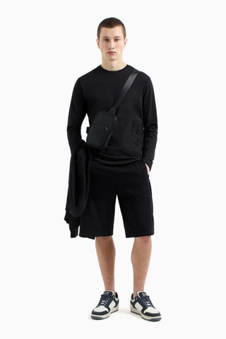 T-shirt oversize - Noir - EA7