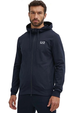 Sweat à capuche et pantalon - Bleu marine - EA7