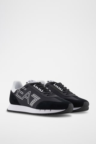 Baskets en cuir - Noir - EA7