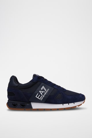 Baskets en cuir - Noir - EA7