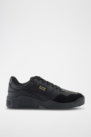 Baskets en cuir - Noir - EA7
