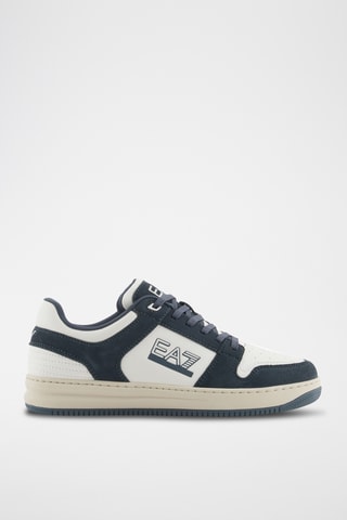 Baskets en cuir - Blanc - EA7