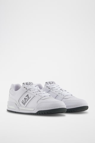 Baskets en cuir - Blanc - EA7