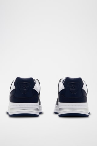 Baskets en cuir - Bleu marine - EA7