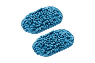 2 patins ultra-absorbants pour balais vapeur