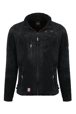 Fleece Jasje Uploadek Zwart