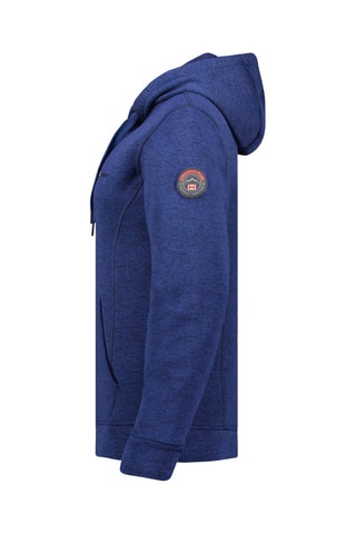 Fleece Jasje met Capuchon Talerteak Marineblauw