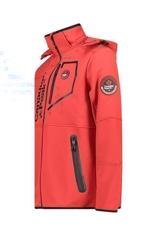 Jasje met Capuchon Royauteak - Rood