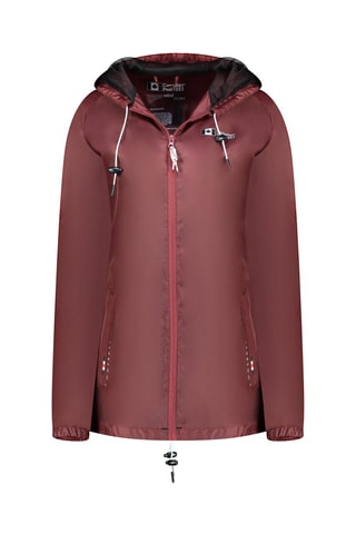 Jasje met Capuchon- Bordeauxrood