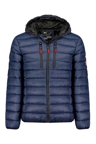 Gewatteerde Jas met Capuchon Alareak - Blauw