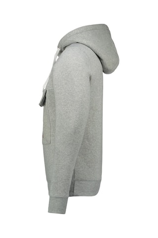 Sweater met Capuchon Gadreak Gemêleerd Grijs, Wit