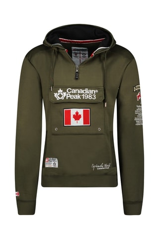 Sweater met Capuchon - Kaki