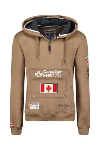 Sweater met Capuchon - Taupe