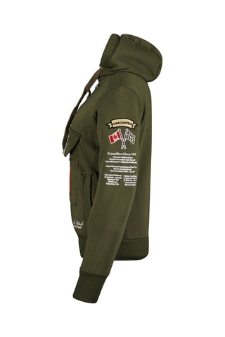 Sweater met Capuchon Gyrelle Kaki