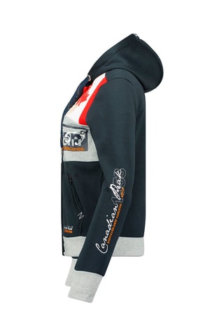 Sweater met Capuchon Face Marineblauw
