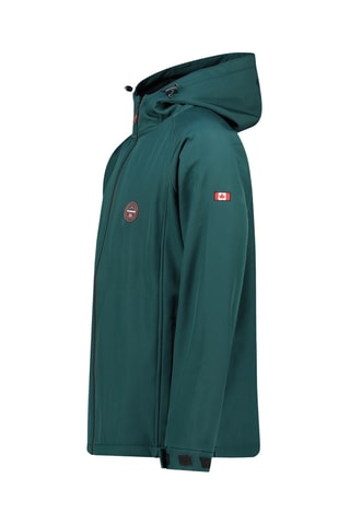 Jasje met Capuchon Softshell - Donkergroen
