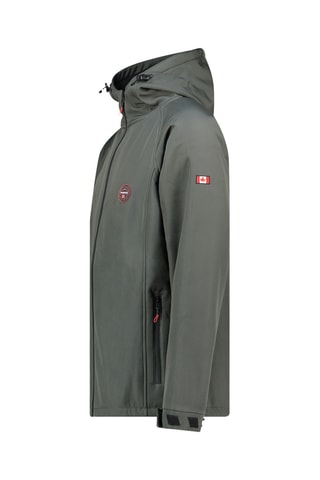 Jasje met Capuchon Softshell - Donkergrijs