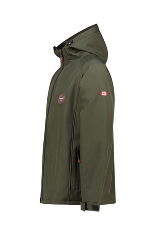 Jasje met Capuchon Softshell - Kaki