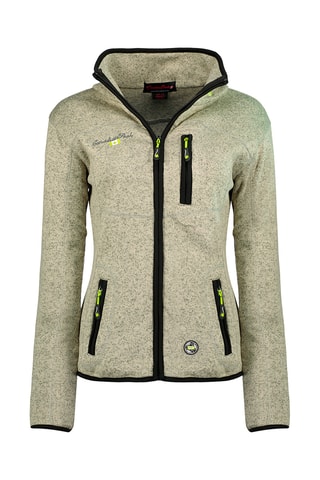 Fleece Sweater - Gemêleerd Grijs