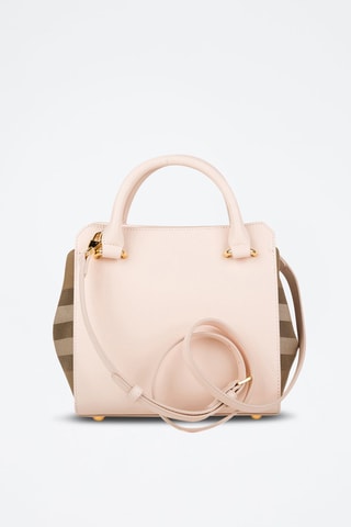 Sac à main en cuir Mn Banwell - Rose