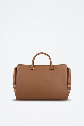 Sac à main en cuir Medium Banwell Mx Gbh - Marron