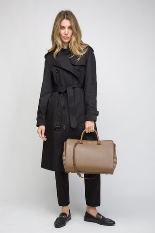 Sac à main en cuir Medium Banwell Mx Gbh - Marron