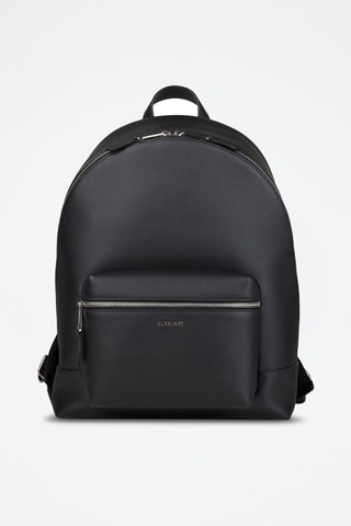Sac à dos en cuir Ml Jeff Lgl - Noir