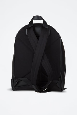 Sac à dos en cuir Jeff - Noir