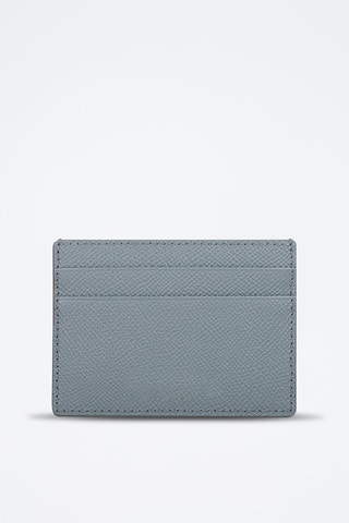 Porte-cartes en cuir Sandon Tt8 - Gris