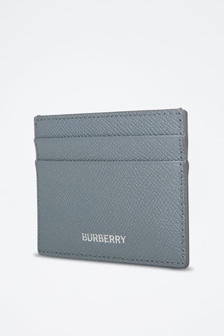Porte-cartes en cuir Sandon Tt8 - Gris