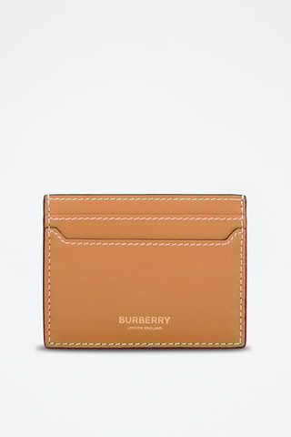 Porte-cartes en cuir Sandon Slt - Marron