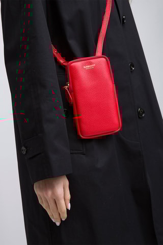 Pochette en cuir Phone Pouch Lgl - Rouge