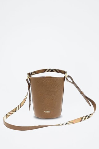 Sac seau en cuir Ll Sm Bucket Lgl - Camel