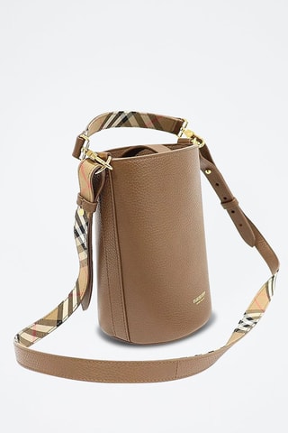 Sac seau en cuir Ll Sm Bucket Lgl - Camel