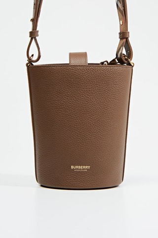 Sac seau en cuir Ll Sm Bucket Lgl - Camel