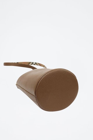 Sac seau en cuir Ll Sm Bucket Lgl - Camel