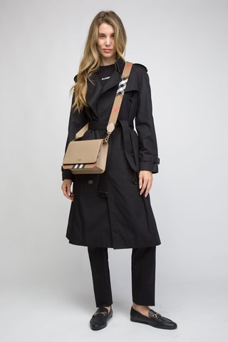 Sac bandoulière en cuir Mackford Mx Gbh - Beige