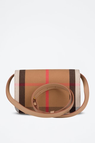 Sac bandoulière en cuir Mackford Mx Gbh - Beige