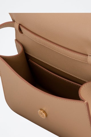 Sac bandoulière en cuir Mackford Mx Gbh - Beige