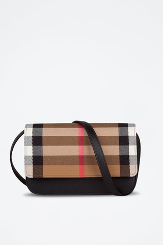 Sac bandoulière en cuir Mackford Mx Gbh - Noir