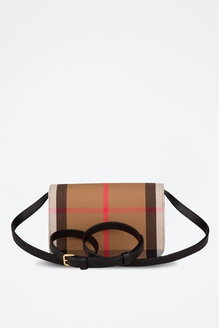 Sac bandoulière en cuir Mackford Mx Gbh - Noir
