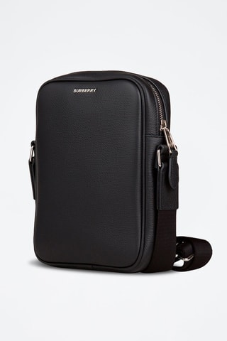 Sac bandoulière en cuir Paddy V Lgl - Noir