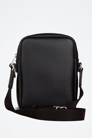 Sac bandoulière en cuir Paddy V Lgl - Noir